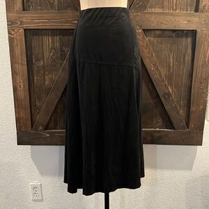 Draper's & Damon black sued long  Skirt Size-16P
